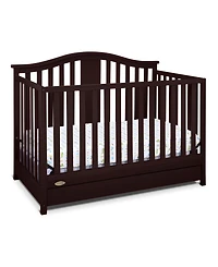 Graco Solano 4-in-1 Convertible Crib with Drawer - White