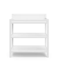 Storkcraft Alpine Changing Table (Gray) - Includes Water Resistant Changing Pad