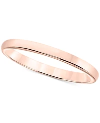 14k Gold 2mm Wedding Band