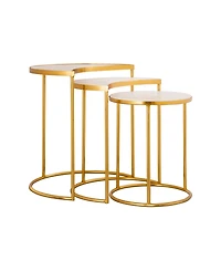 Tov Furniture Crescent Nesting Tables, Set of 3