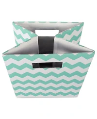 Design Imports Print Polyester Storage Bin