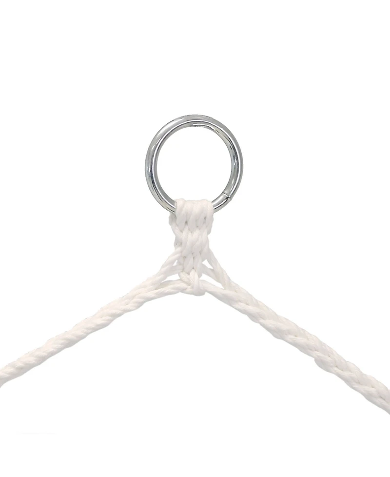 Large Tufted Victorian Hammock Chair Swing for Backyard and Patio - 300 lb Weight Capacity