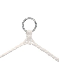 Large Tufted Victorian Hammock Chair Swing for Backyard and Patio - 300 lb Weight Capacity