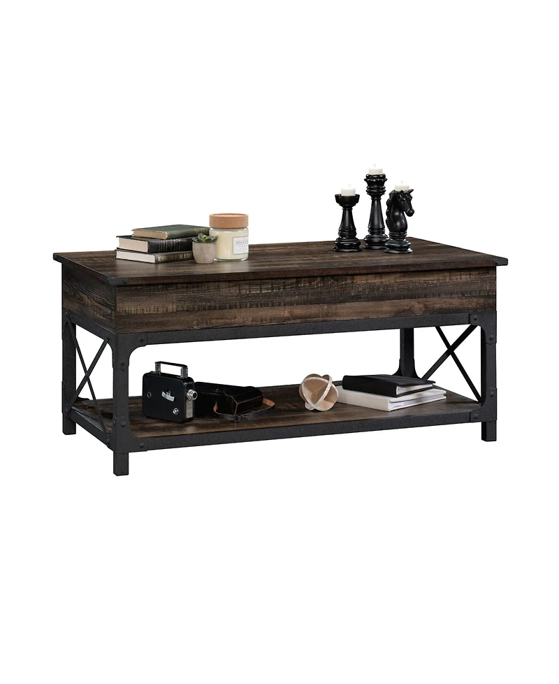 Sauder Steel River Lift-Top Coffee Table