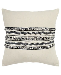 Closeout! Rizzy Home Stripes Polyester Filled Decorative Pillow, 20" x 20"