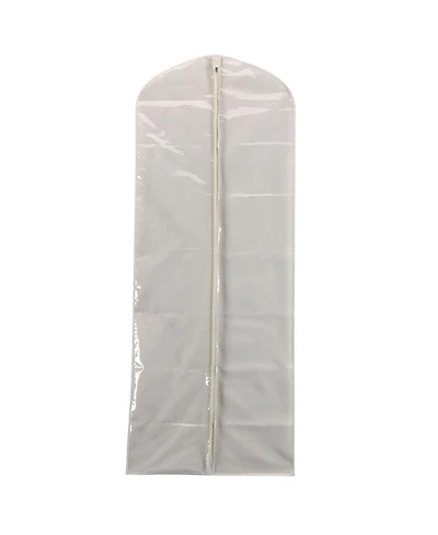 Household Essentials Gown Protector Bag, Clear Front, Full-Length Zipper