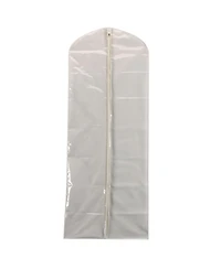Household Essentials Gown Protector Bag, Clear Front, Full-Length Zipper