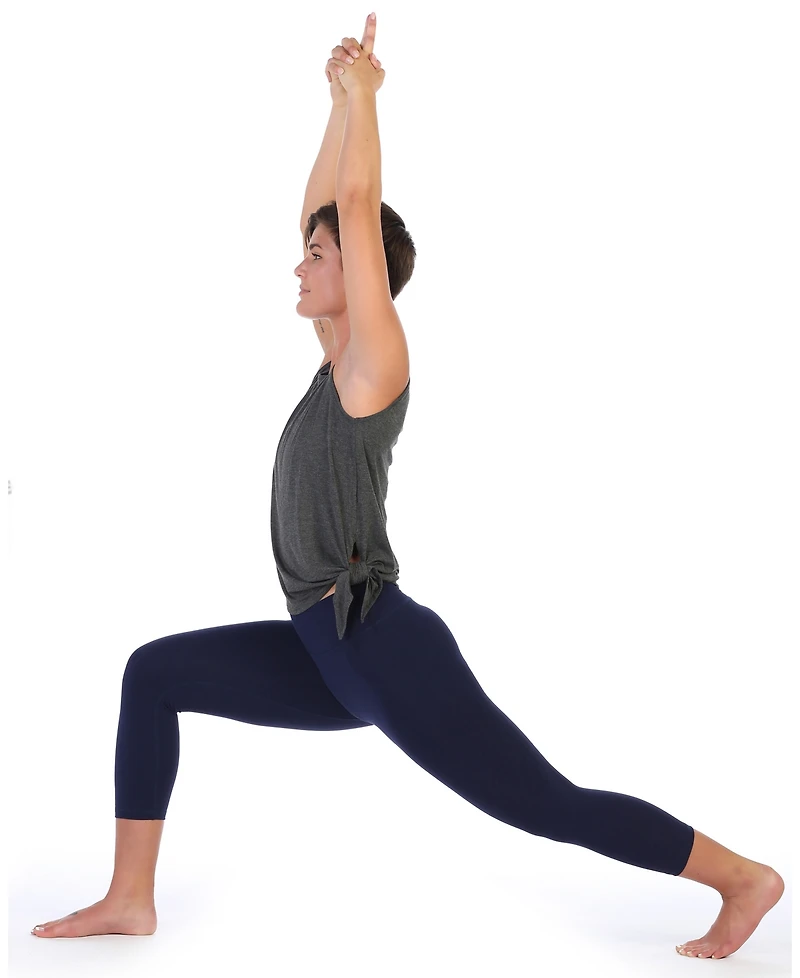 American Fitness Couture High Waist Three-Fourth Compression Leggings