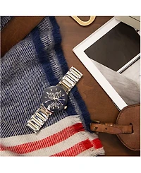 Bulova Men's Futuro Two-Tone Stainless Steel Bracelet Watch 40mm