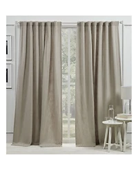 Lauren Ralph Vienna Light Filtering Back Tab Rod Pocket Curtain Panel