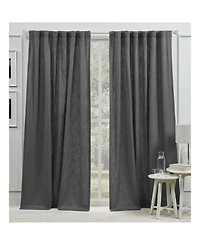 Lauren Ralph Vienna Light Filtering Back Tab Rod Pocket Curtain Panel