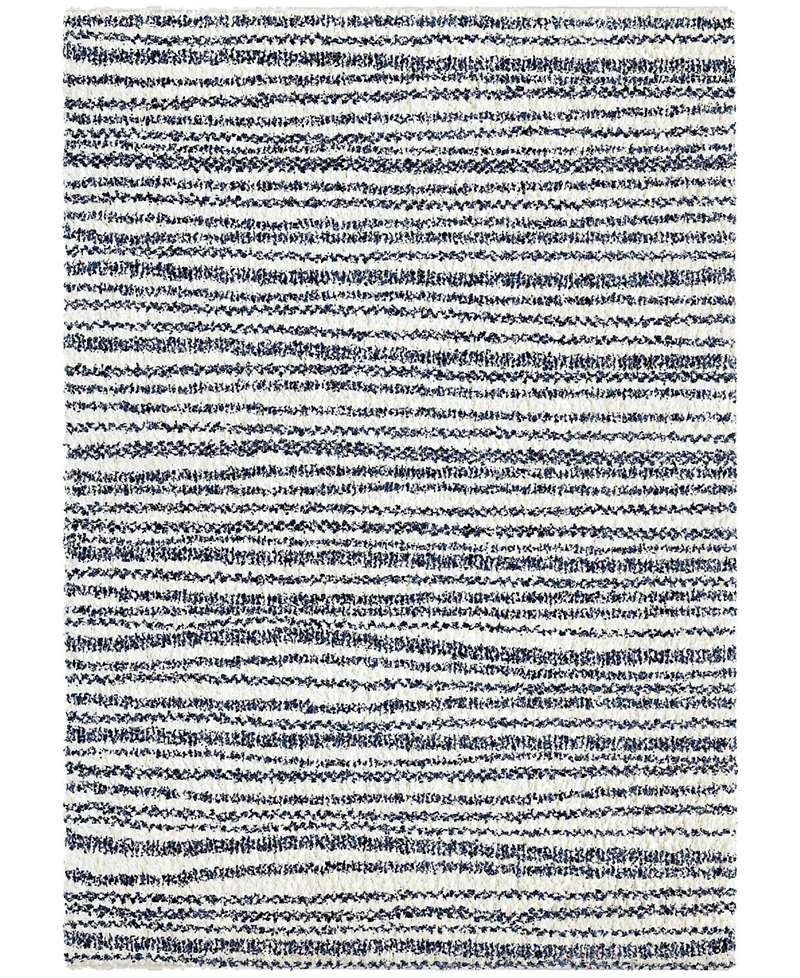 Closeout! Orian Cotton Tail Knitted All Over Neutral 6'7" x 9'6" Area Rug