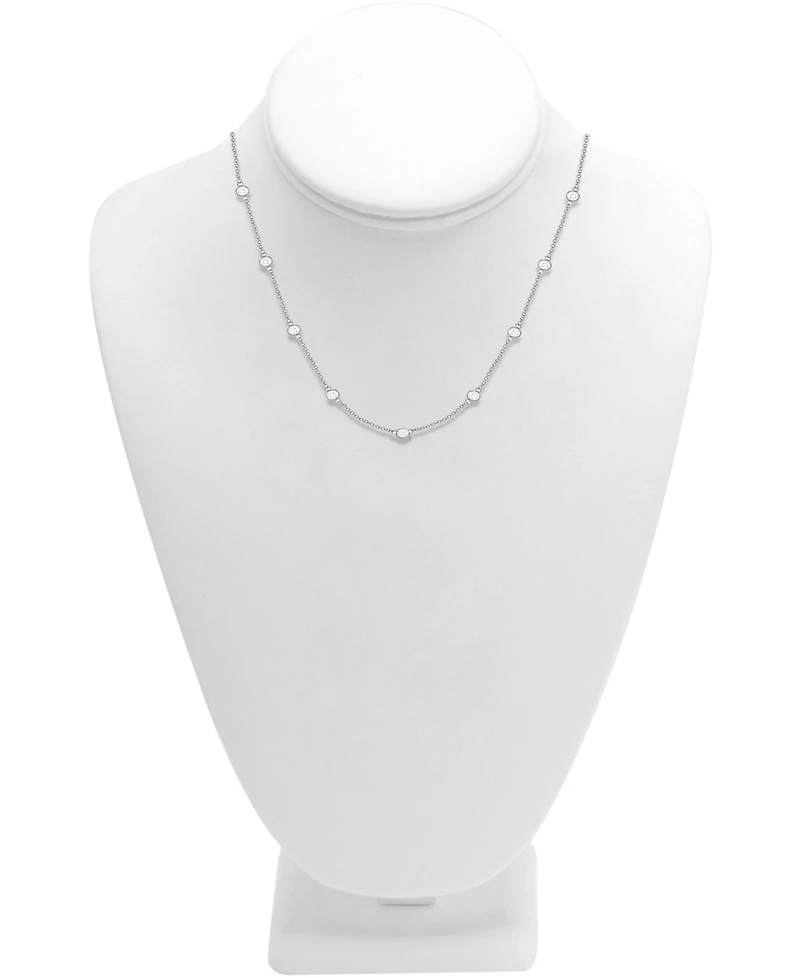 And Now This 18" Statement Necklace in Silver or Gold Plate