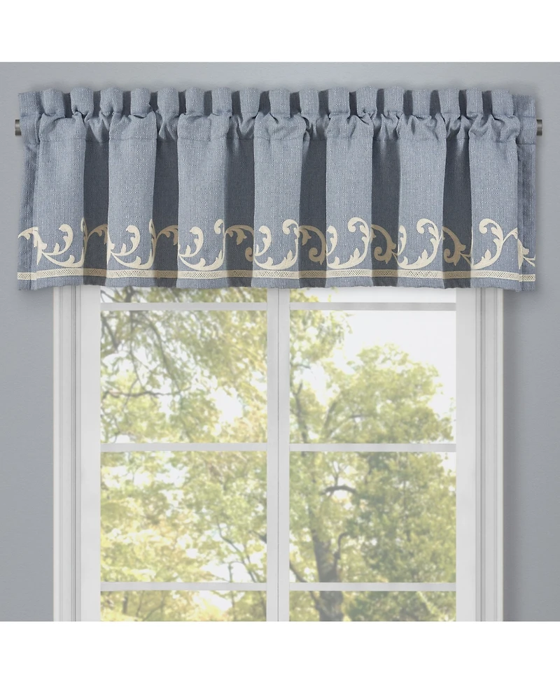 J Queen New York Aurora Straight Window Valance