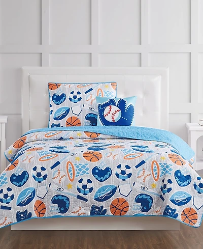 My World Kids All Star 2-Pc. Quilt Set, Twin