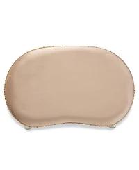 Furniture Gabrielle Traditional French Country Provincial Upholstered Vanity Ottoman