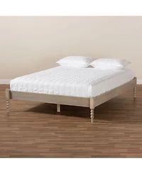 Furniture Cielle French Bohemian Queen Size Bed Frame