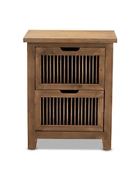 Furniture Clement Traditional Nightstand - 2 Drawer