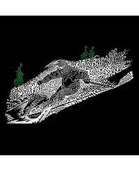 La Pop Art Men's Word - Ski T-Shirt