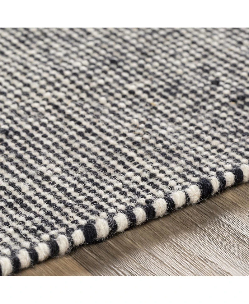 Closeout! Livabliss Apache Apa- Black 8' x 10' Area Rug