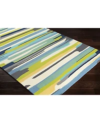 Livabliss Rain Rai-1270 Jade 3' x 5' Outdoor Area Rug