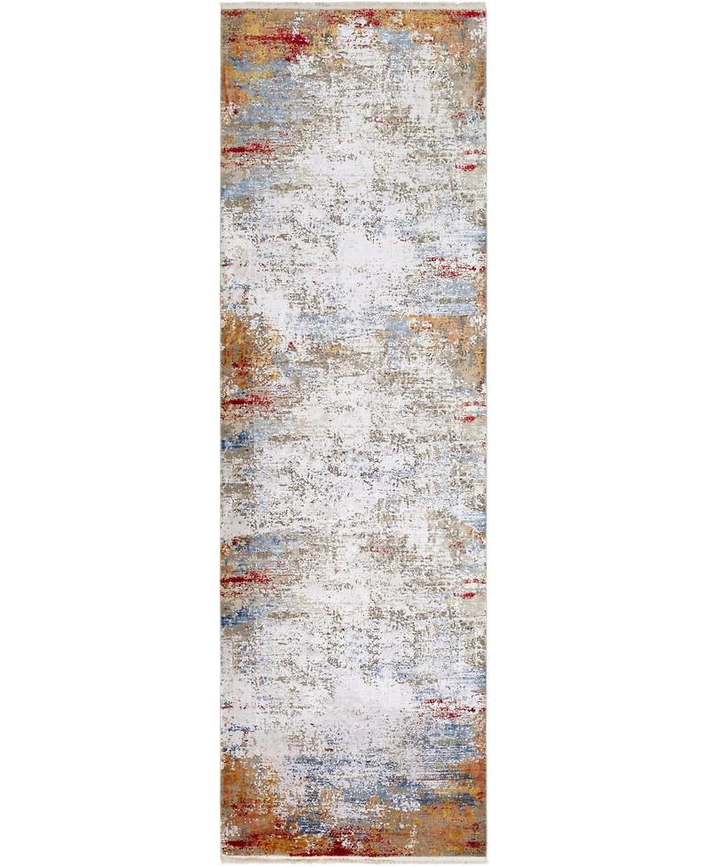 Surya Solar Sor-2303 Copper 3' x 9'10" Runner Area Rug