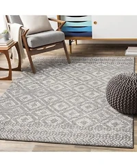 Livabliss Sunderland Sun 2302 Gray Area Rug