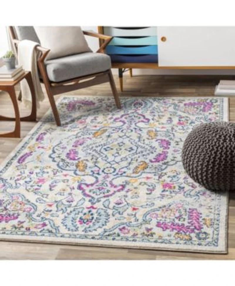 Livabliss Sunderland Sun 2312 Fuchsia Area Rug