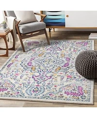 Livabliss Sunderland Sun 2312 Fuchsia Area Rug