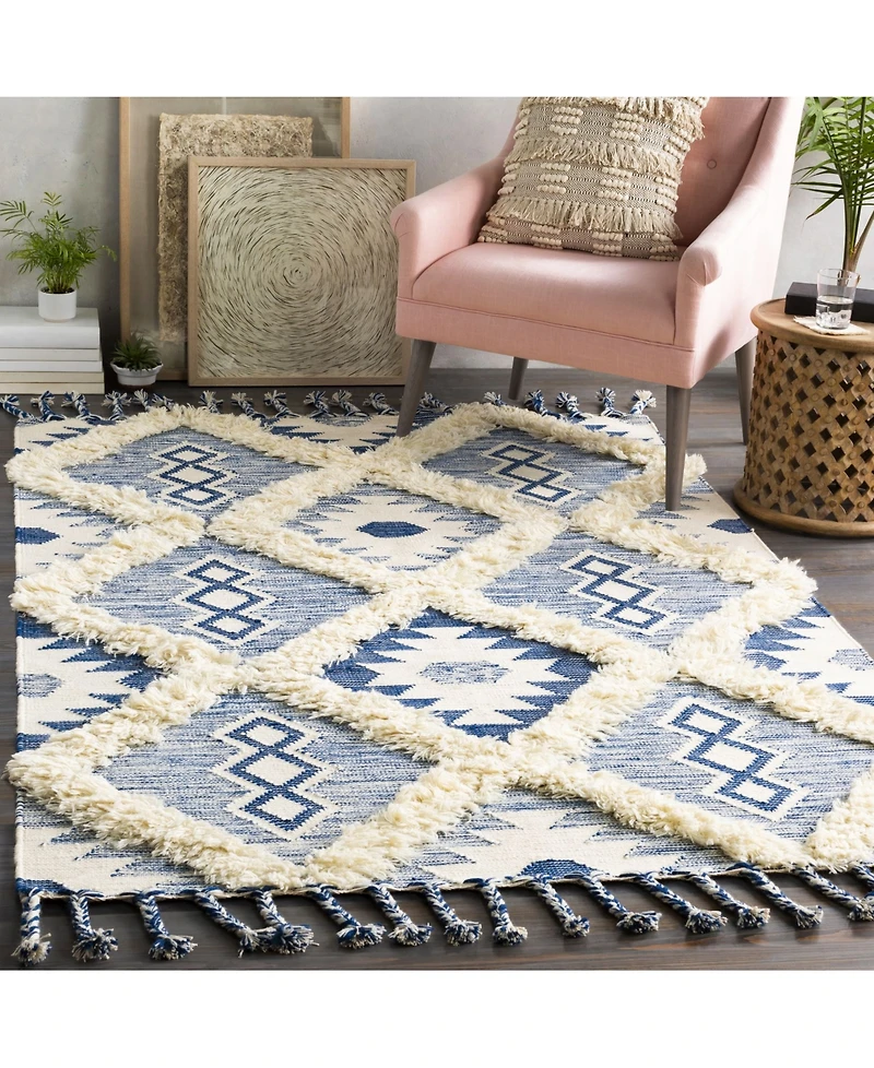 Closeout! Livabliss Apache Apa-2304 Navy 8' x 10' Area Rug