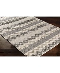 Surya Farmhouse Neutrals Fls 2302 Black Rug