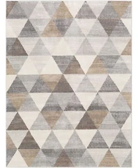 Livabliss Roma Rom Gray Area Rug