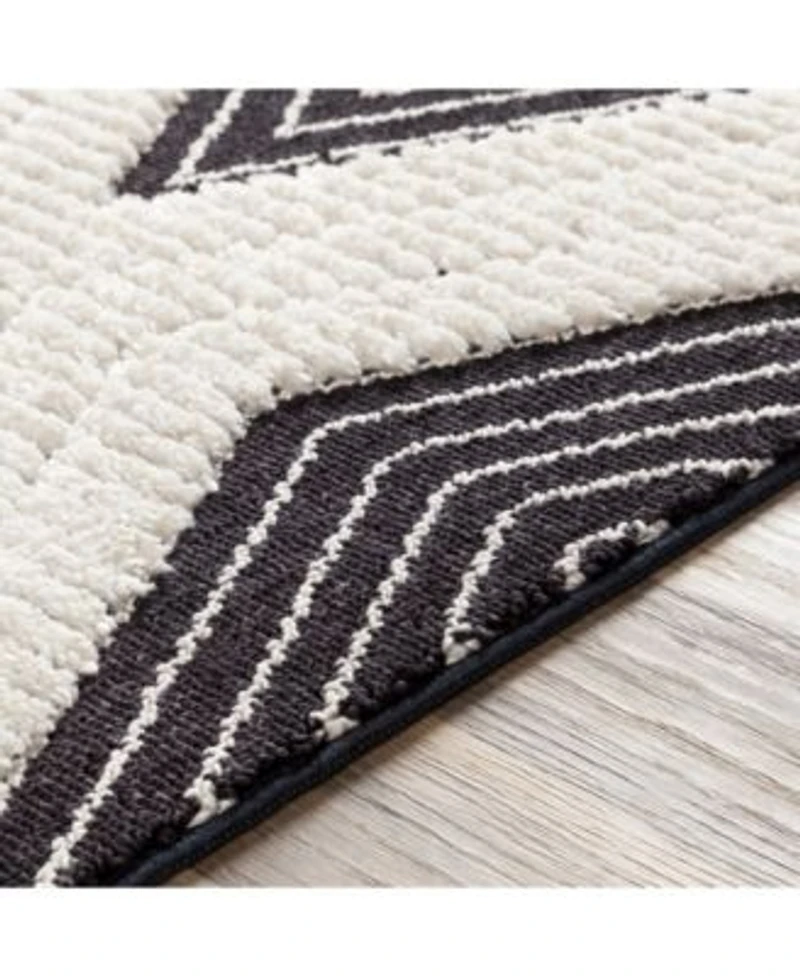 Livabliss Azilal Azi 2300 Black Area Rug