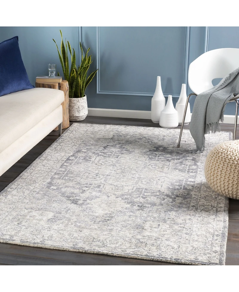Surya Wilson Wsn-2303 Denim 2' x 3' Area Rug