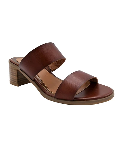 Sugar Women's Halo Two-Band Block-Heel Slides