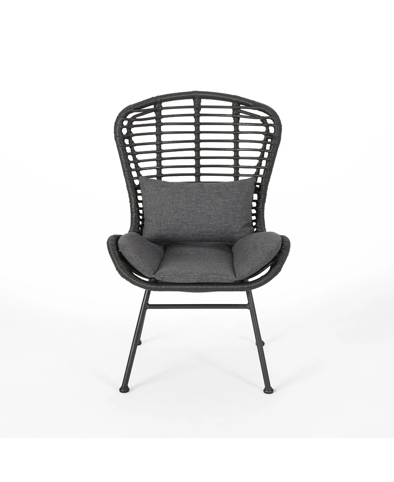 Noble House La Habra Outdoor Club Chairs, Set of 2
