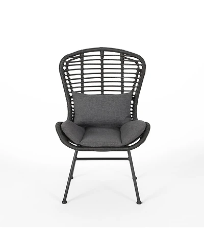 Noble House La Habra Outdoor Club Chairs, Set of 2