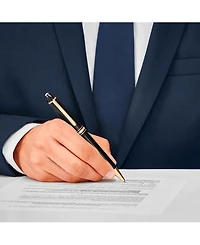 Montblanc Black Meisterstuck LeGrand Ballpoint Pen 10456