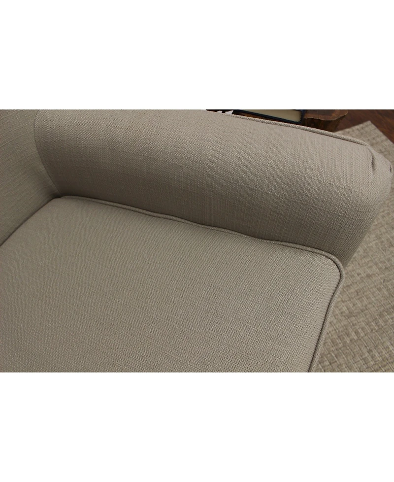 Foxhill Trading Laura Mid-Century Armed Lounge Chair