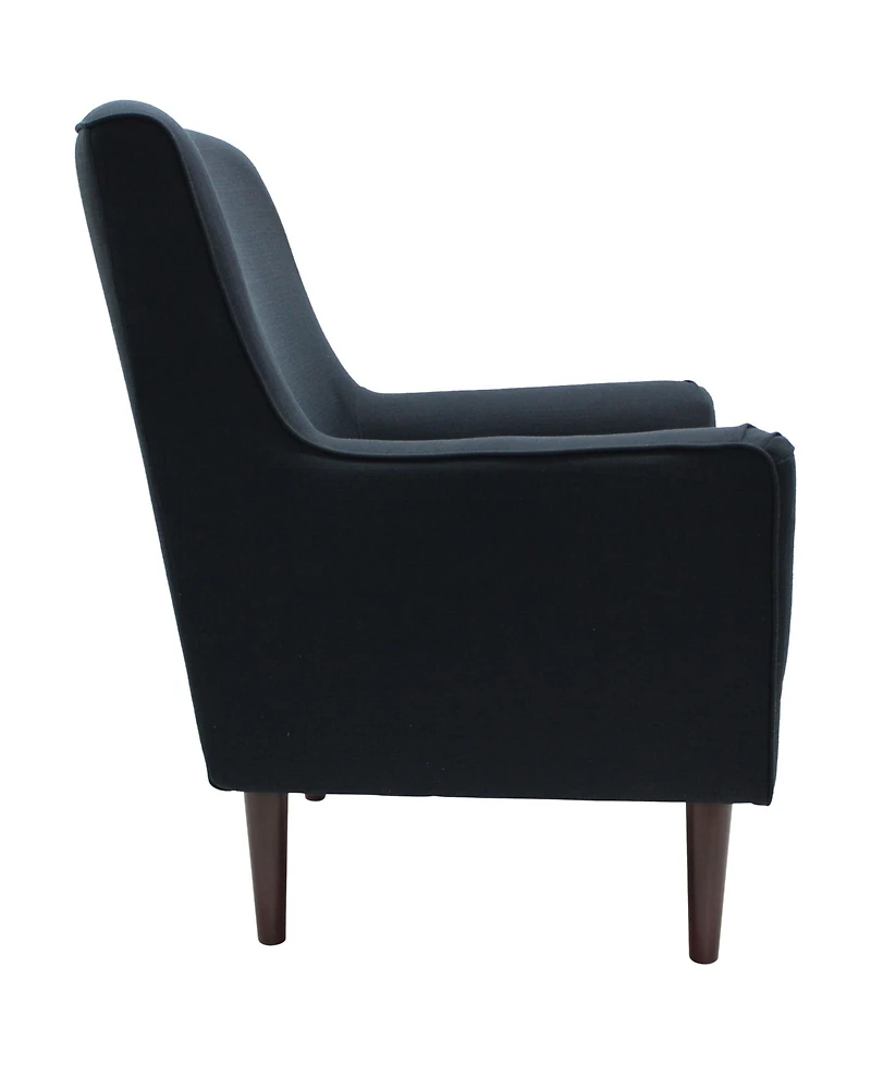 Foxhill Trading Laura Mid-Century Armed Lounge Chair