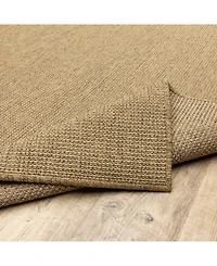 Oriental Weavers Karavia 2068X Tan 2'5" x 4'5" Outdoor Area Rug