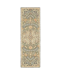 Oriental Weavers Alfresco ALF01 Blue 2'6" x 8' Runner Rug