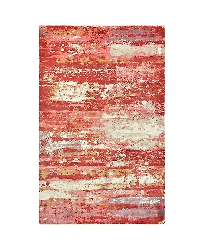 Oriental Weavers Formations 70004 Pink 8' x 10' Area Rug