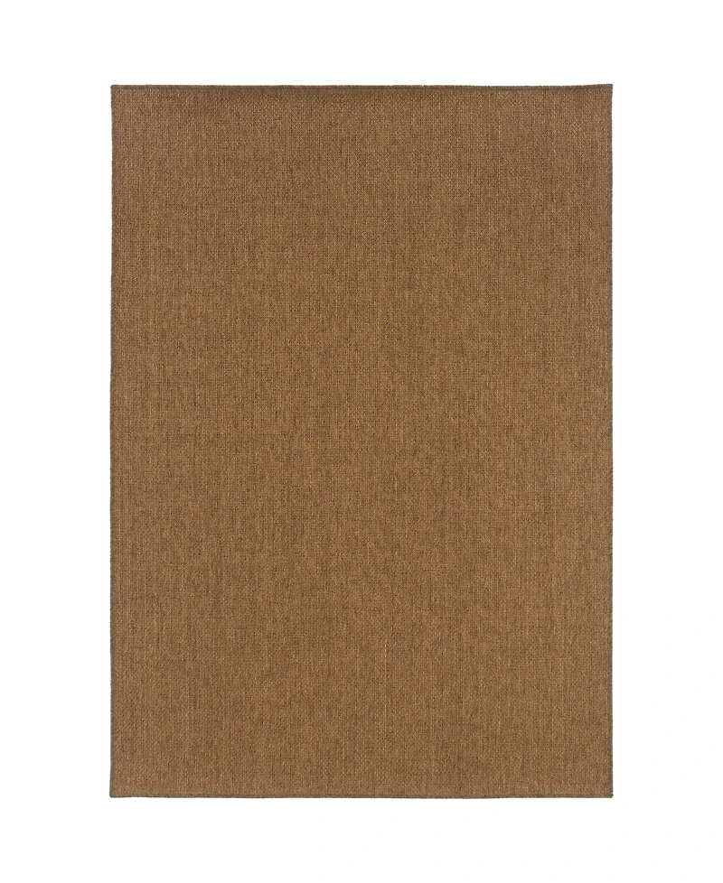 Oriental Weavers Karavia 2061N Tan 7'10" x 10'10" Outdoor Area Rug