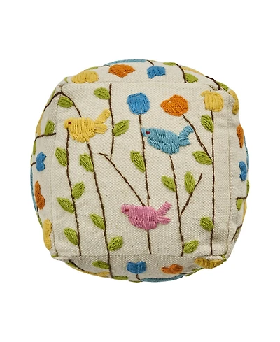 Noble House Almodi Boho Ottoman Pouf