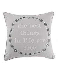 Levtex St. Claire Best Things In Life Decorative Pillow, 20" x 20"