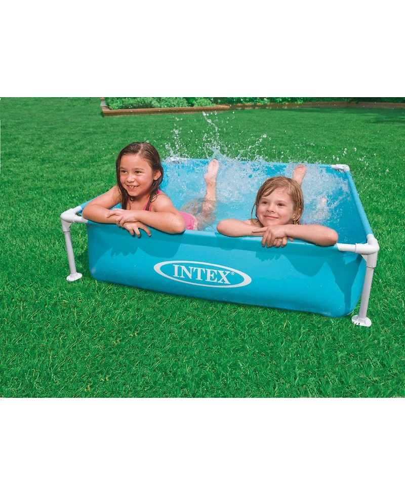 Intex 57173Ep Mini Frame Kiddie Foot Beginner Frame Swimming Pool