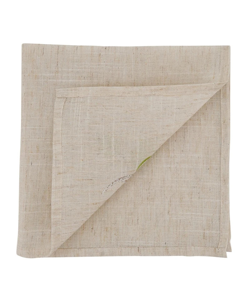 Saro Lifestyle Embroidered Vine Napkin Set of 4