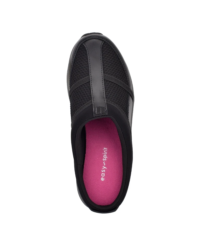 Easy Spirit Women's Argyle Mesh Walking Clogs