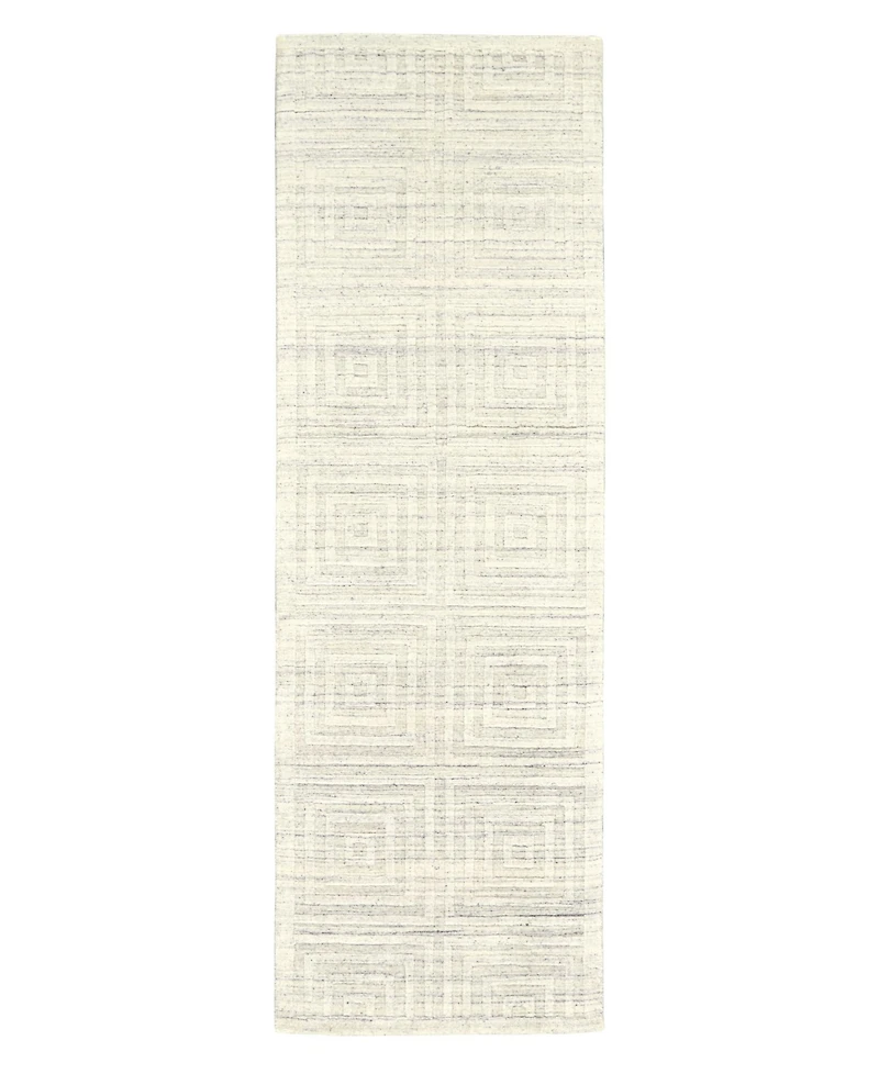 Feizy Gramercy R6326 Burgundy 2'6" x 8' Runner Rug